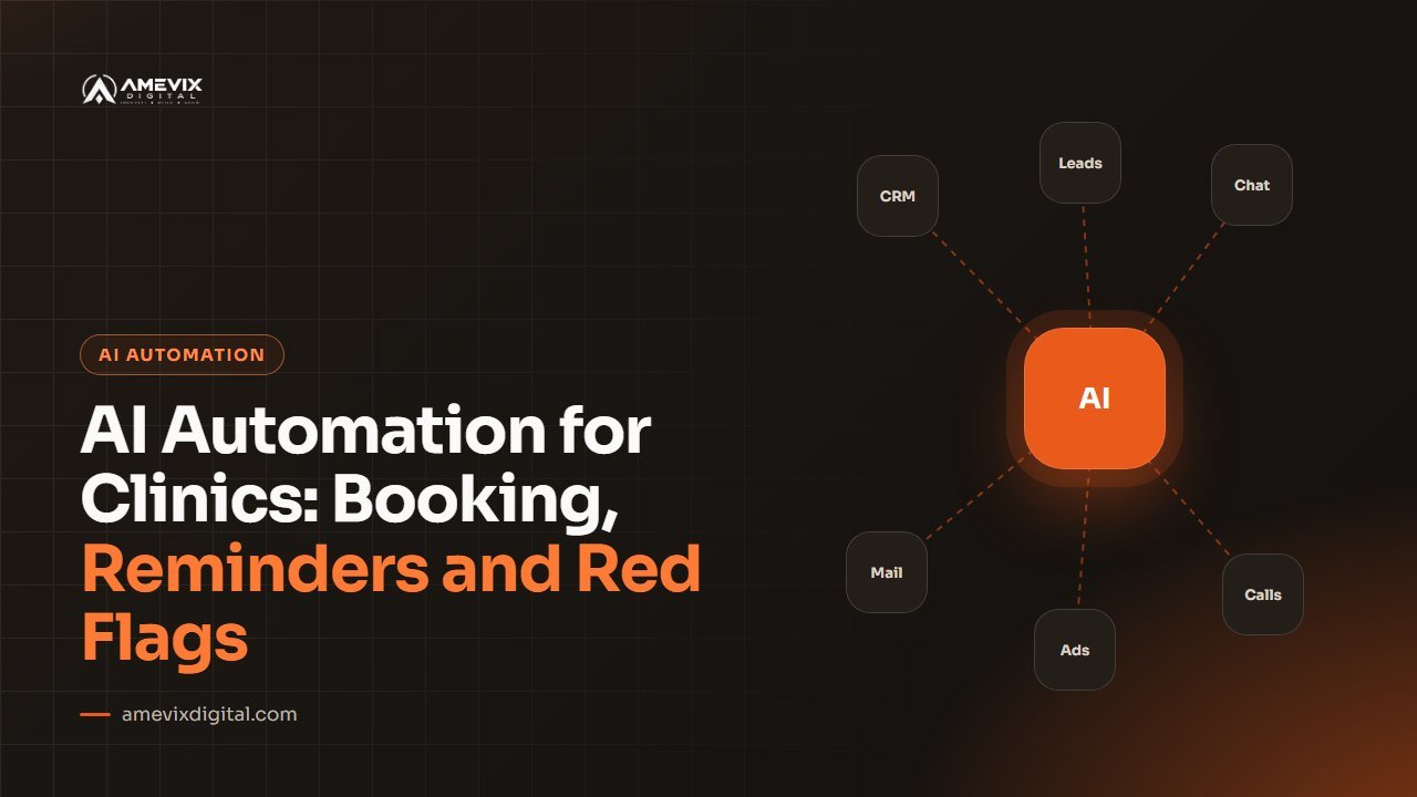 AI Automation for Clinics: Booking, Reminders and Red Flags article
